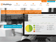 Tablet Screenshot of mailmojo.no